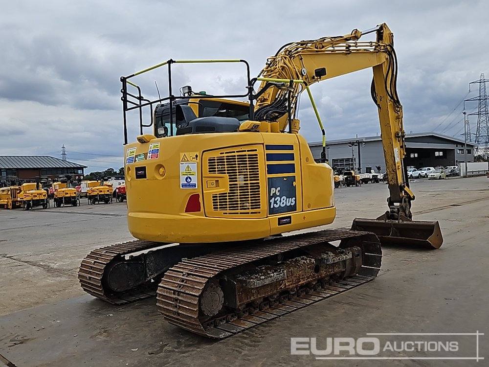 2021 Komatsu PC138US-11 - מחפר סורק: תמונה 5 2021 Komatsu PC138US-11 - מחפר סורק: תמונה 5