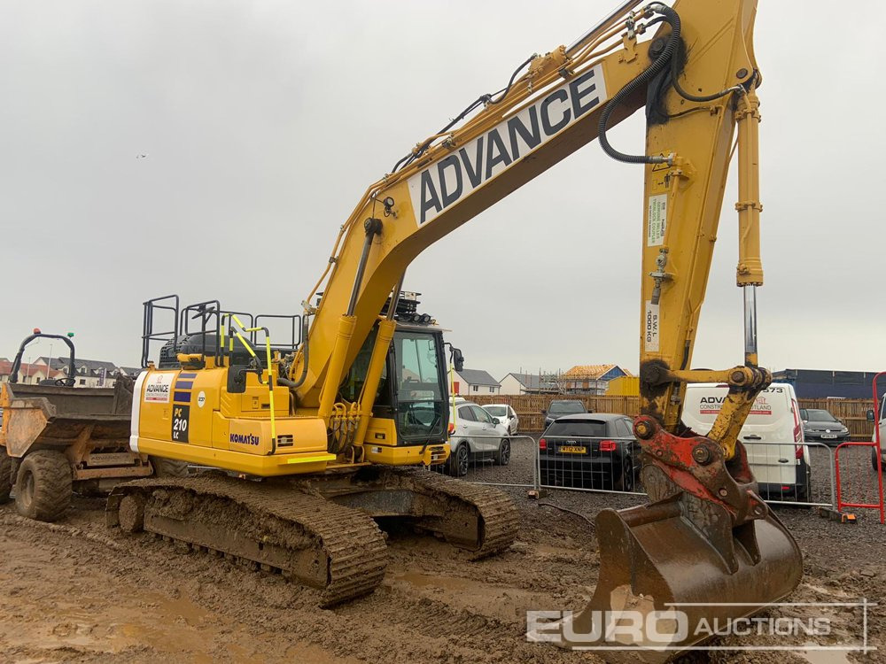 2021 Komatsu PC210LC-11E0 - מחפר סורק: תמונה 1 2021 Komatsu PC210LC-11E0 - מחפר סורק: תמונה 1