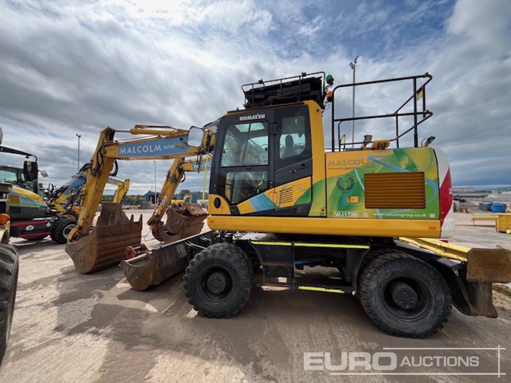 2021 Komatsu PW160-11 - מחפר גלגלים: תמונה 2 2021 Komatsu PW160-11 - מחפר גלגלים: תמונה 2