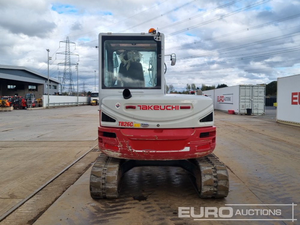 2021 Takeuchi TB260 - מיני מחפר: תמונה 4 2021 Takeuchi TB260 - מיני מחפר: תמונה 4
