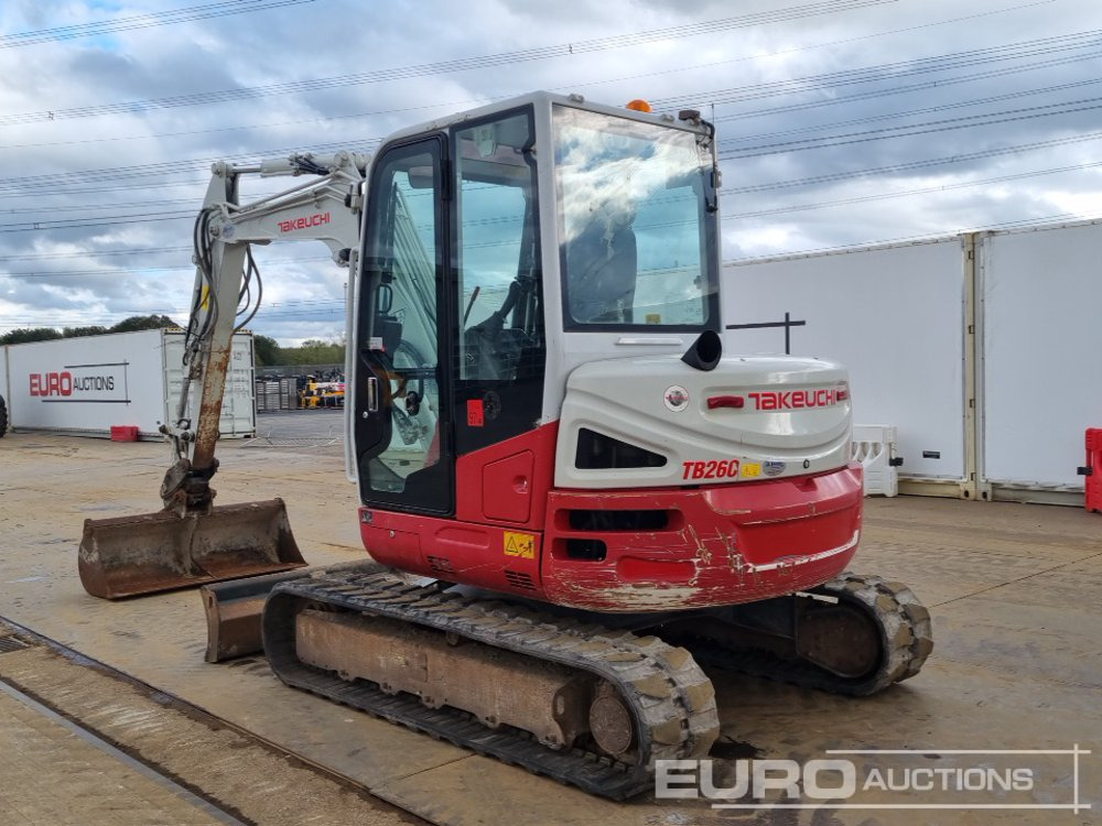 2021 Takeuchi TB260 - מיני מחפר: תמונה 3 2021 Takeuchi TB260 - מיני מחפר: תמונה 3