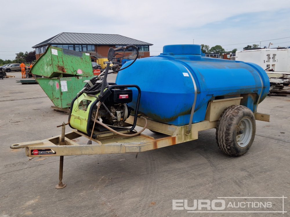 2021 Trailer Engineering Single Axle Plastic Water Bowser, Yanmar Pressure Washer - מכונת לניקוי בלחץ: תמונה 1 2021 Trailer Engineering Single Axle Plastic Water Bowser, Yanmar Pressure Washer - מכונת לניקוי בלחץ: תמונה 1