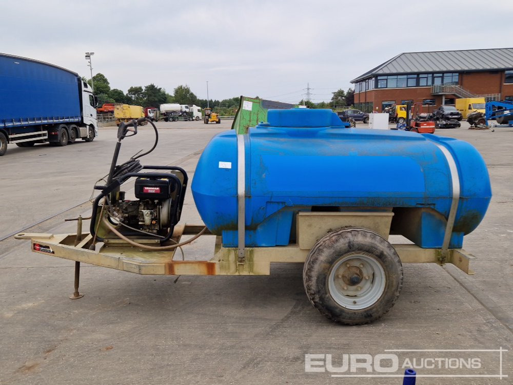 2021 Trailer Engineering Single Axle Plastic Water Bowser, Yanmar Pressure Washer - מכונת לניקוי בלחץ: תמונה 2 2021 Trailer Engineering Single Axle Plastic Water Bowser, Yanmar Pressure Washer - מכונת לניקוי בלחץ: תמונה 2