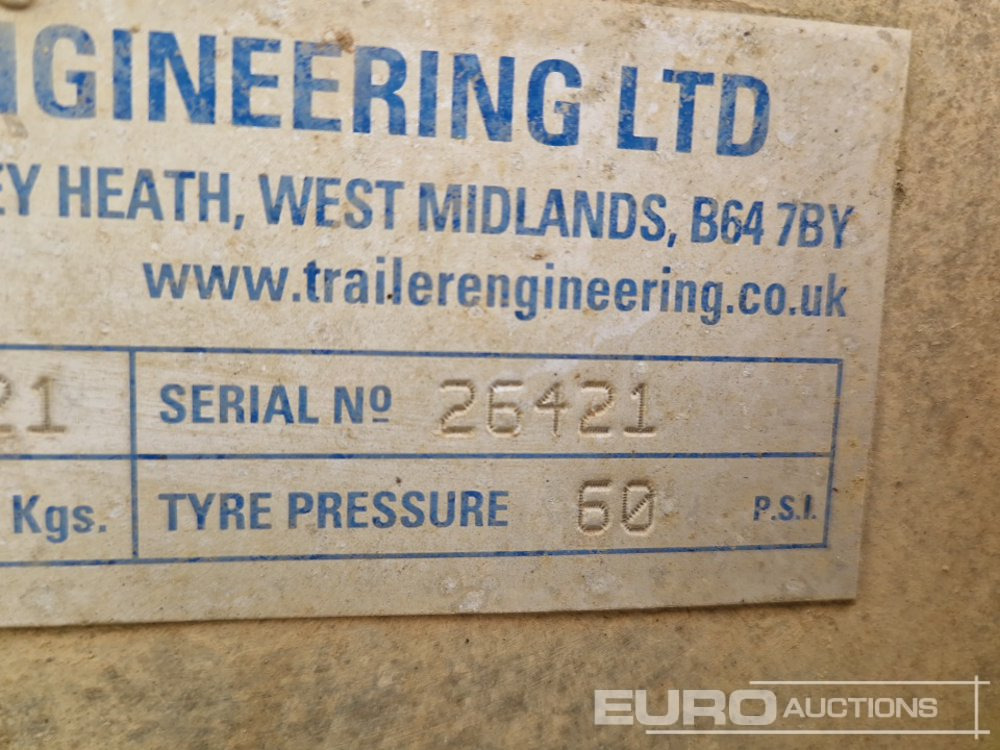 מכונת לניקוי בלחץ 2021 Trailer Engineering Single Axle Plastic Water Bowser, Yanmar Pressure Washer: תמונה 28