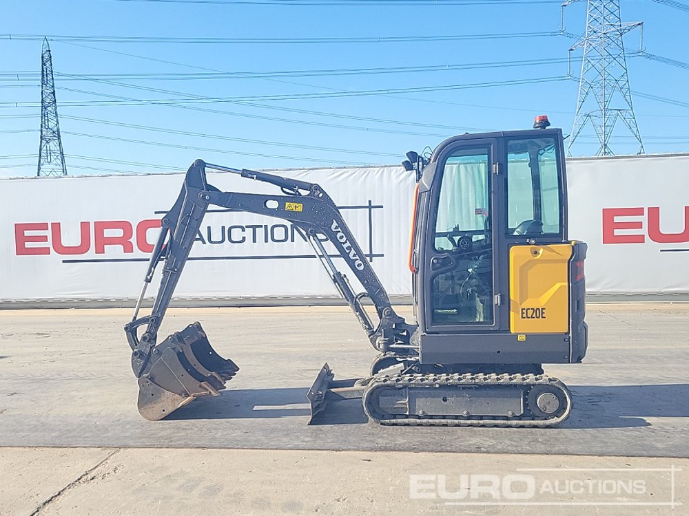 2021 Volvo EC20E - מיני מחפר: תמונה 3 2021 Volvo EC20E - מיני מחפר: תמונה 3