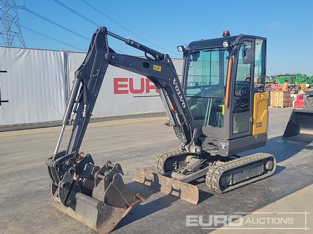2021 Volvo EC20E - מיני מחפר: תמונה 2 2021 Volvo EC20E - מיני מחפר: תמונה 2
