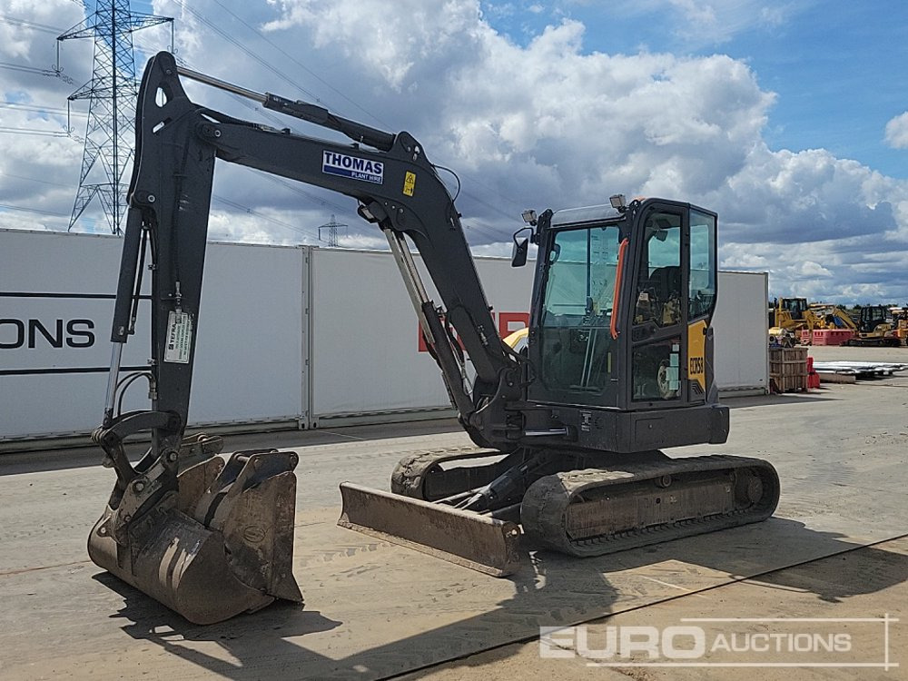 2021 Volvo ECR58F - מיני מחפר: תמונה 1 2021 Volvo ECR58F - מיני מחפר: תמונה 1