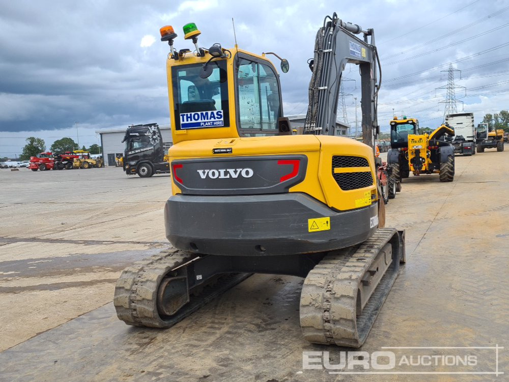 2021 Volvo ECR88D - מיני מחפר: תמונה 4 2021 Volvo ECR88D - מיני מחפר: תמונה 4