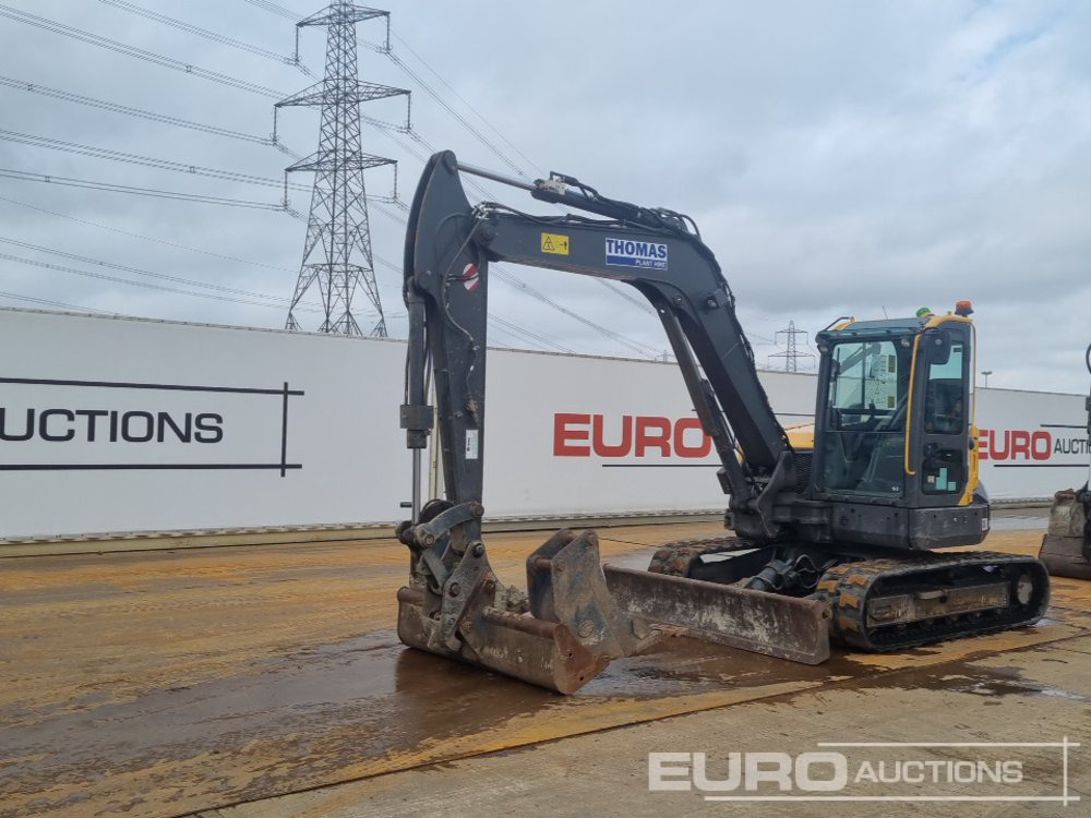 2021 Volvo ECR88D - מיני מחפר: תמונה 1 2021 Volvo ECR88D - מיני מחפר: תמונה 1