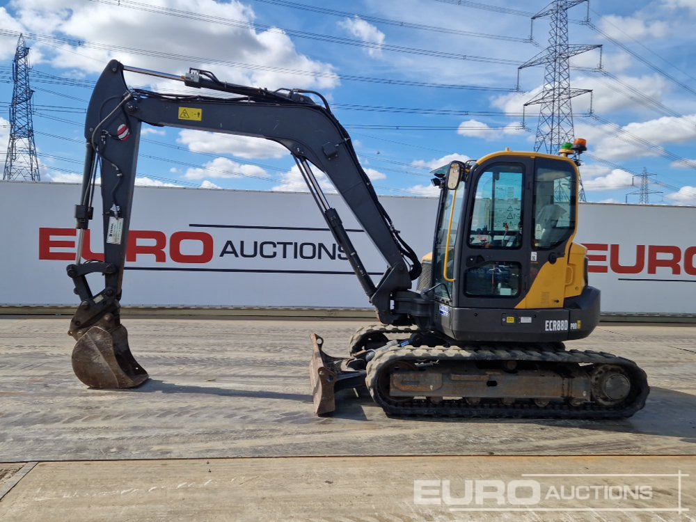 2021 Volvo ECR88D - מיני מחפר: תמונה 2 2021 Volvo ECR88D - מיני מחפר: תמונה 2