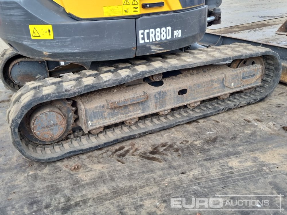 מיני מחפר 2021 Volvo ECR88D: תמונה 14