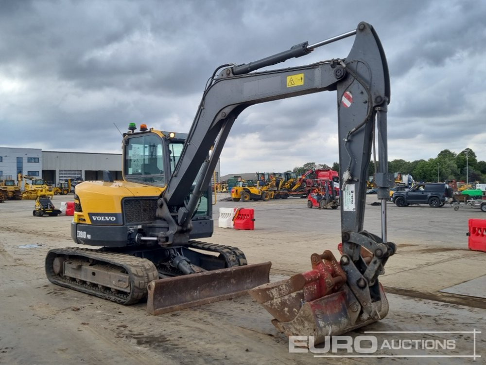 מיני מחפר 2021 Volvo ECR88D: תמונה 7
