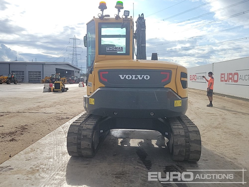 2021 Volvo ECR88D - מיני מחפר: תמונה 4 2021 Volvo ECR88D - מיני מחפר: תמונה 4
