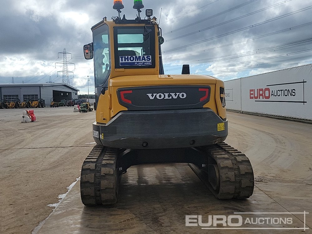 2021 Volvo ECR88D - מיני מחפר: תמונה 4 2021 Volvo ECR88D - מיני מחפר: תמונה 4