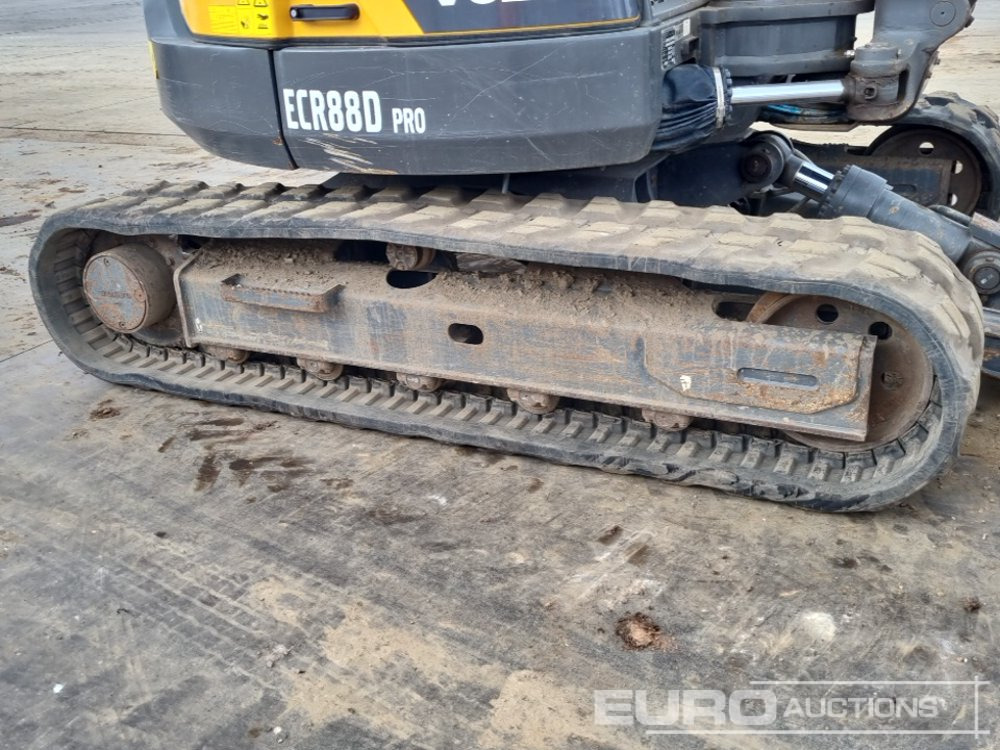מיני מחפר 2021 Volvo ECR88D: תמונה 16