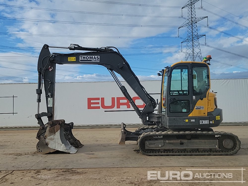 2021 Volvo ECR88D - מיני מחפר: תמונה 2 2021 Volvo ECR88D - מיני מחפר: תמונה 2