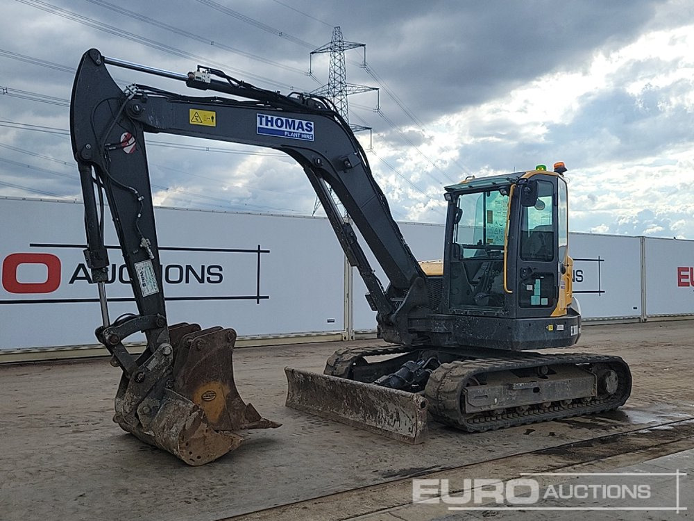 2021 Volvo ECR88D - מיני מחפר: תמונה 1 2021 Volvo ECR88D - מיני מחפר: תמונה 1