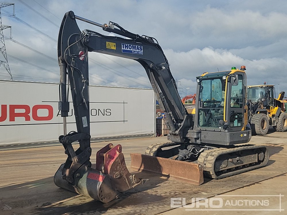 2021 Volvo ECR88D - מיני מחפר: תמונה 1 2021 Volvo ECR88D - מיני מחפר: תמונה 1