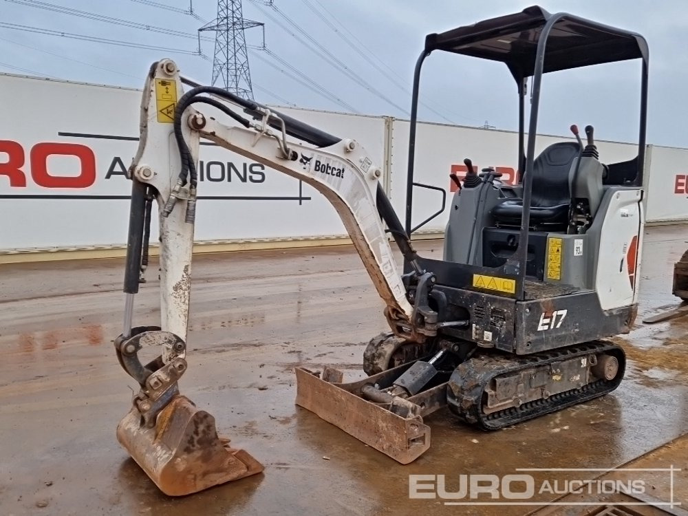 2022 Bobcat E17 - מיני מחפר: תמונה 1 2022 Bobcat E17 - מיני מחפר: תמונה 1