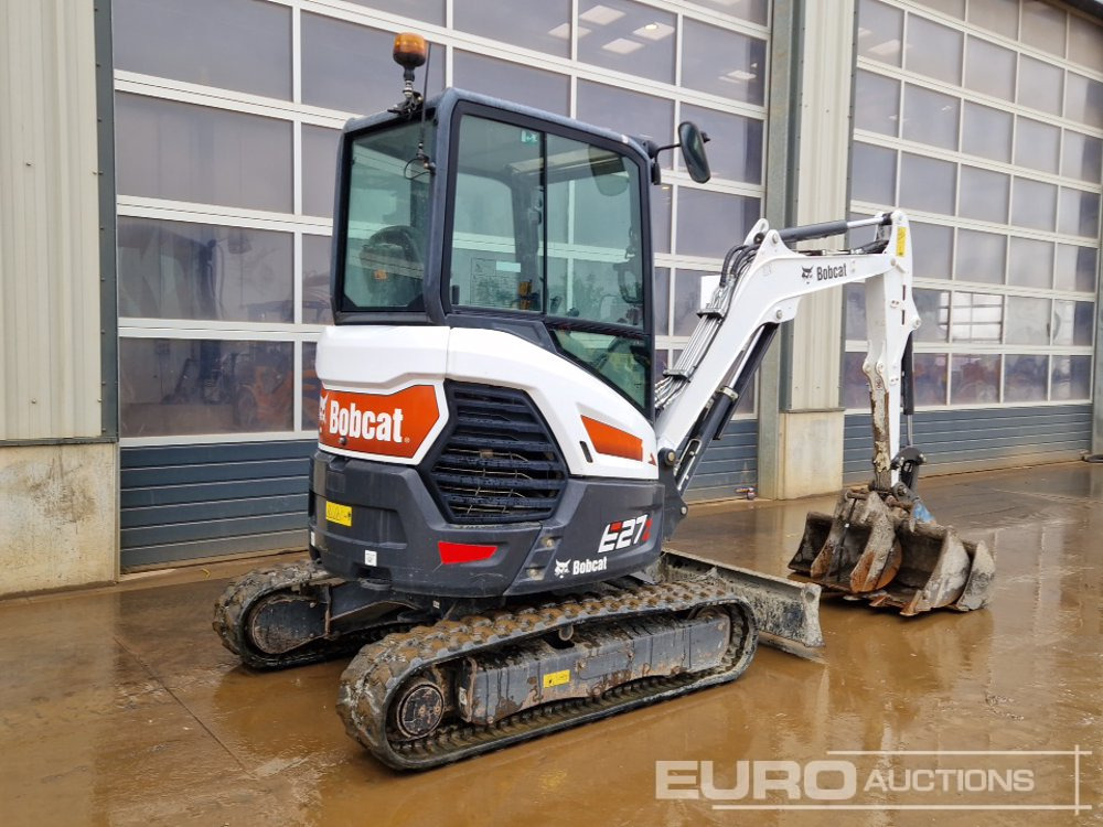 2022 Bobcat E27Z - מיני מחפר: תמונה 5 2022 Bobcat E27Z - מיני מחפר: תמונה 5