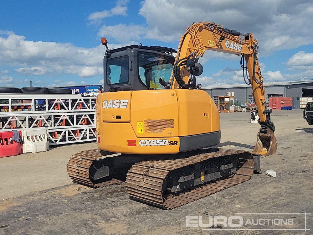2022 Case CX85D SR - מיני מחפר: תמונה 5 2022 Case CX85D SR - מיני מחפר: תמונה 5