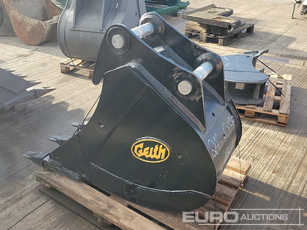 2022 Geith 24" Digging Bucket 65mm Pin to suit 13 Ton Excavator - דלי: תמונה 3 2022 Geith 24" Digging Bucket 65mm Pin to suit 13 Ton Excavator - דלי: תמונה 3