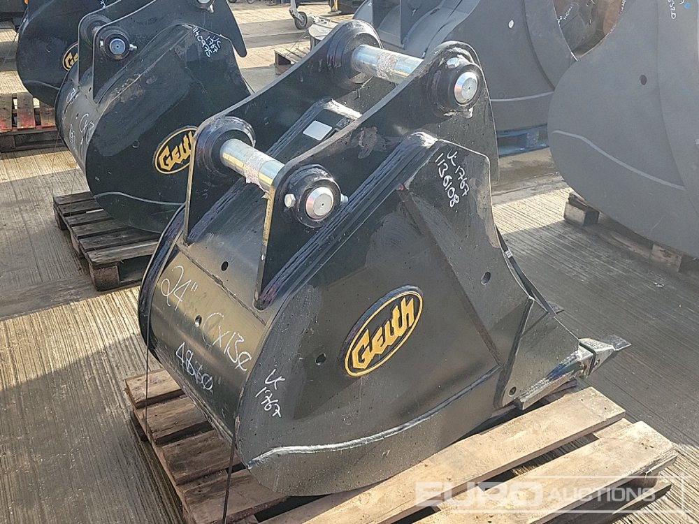 2022 Geith 24" Digging Bucket 65mm Pin to suit 13 Ton Excavator - דלי: תמונה 5 2022 Geith 24" Digging Bucket 65mm Pin to suit 13 Ton Excavator - דלי: תמונה 5