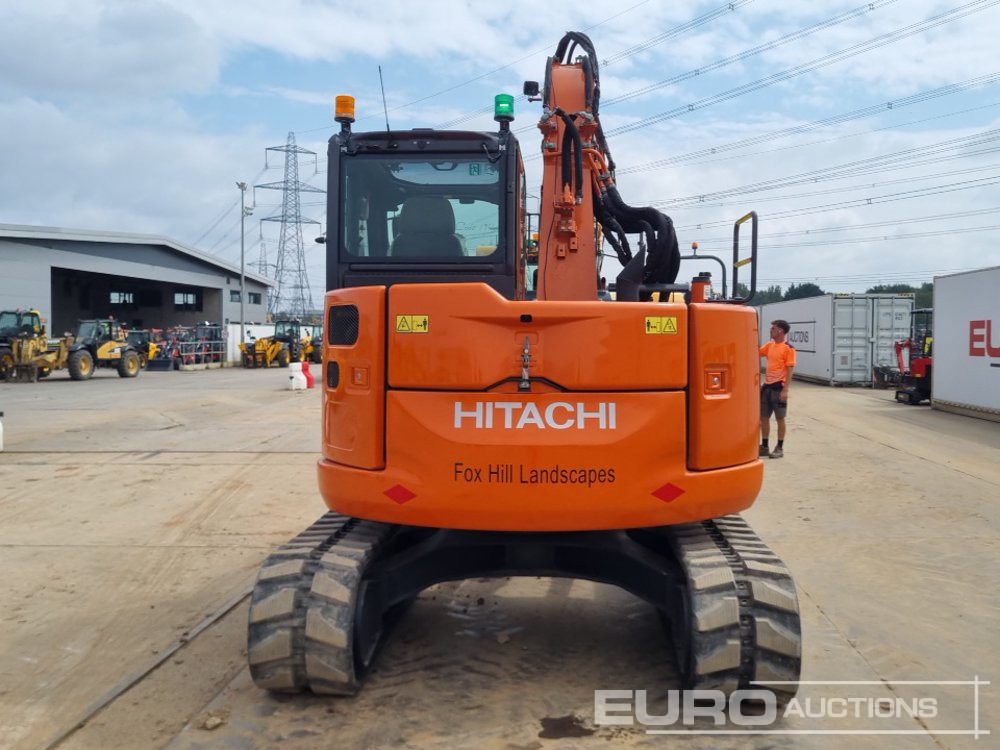 2022 Hitachi ZX85US-6 - מיני מחפר: תמונה 4 2022 Hitachi ZX85US-6 - מיני מחפר: תמונה 4