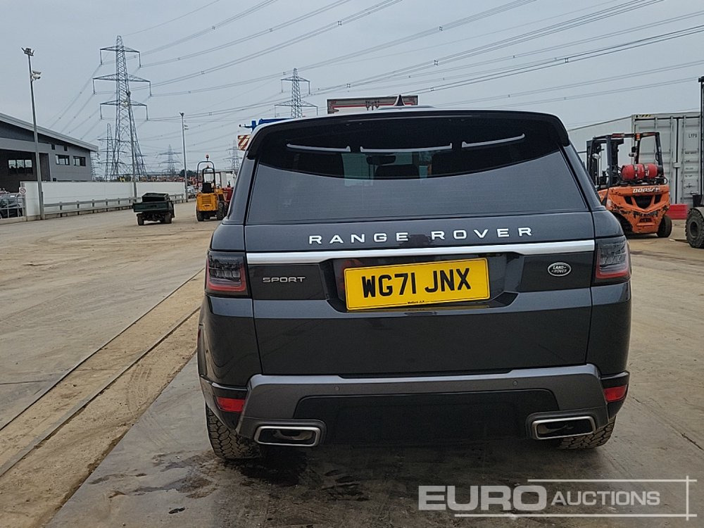 2022 Land Rover Range Rover Sport - SUV: תמונה 4 2022 Land Rover Range Rover Sport - SUV: תמונה 4