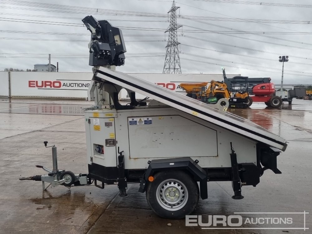 2022 Trime X-Solar Single Axle Solar Powered LED Lighting Tower - מגדל תאורה: תמונה 2 2022 Trime X-Solar Single Axle Solar Powered LED Lighting Tower - מגדל תאורה: תמונה 2