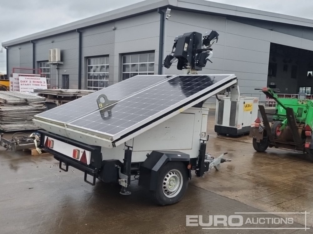 2022 Trime X-Solar Single Axle Solar Powered LED Lighting Tower - מגדל תאורה: תמונה 5 2022 Trime X-Solar Single Axle Solar Powered LED Lighting Tower - מגדל תאורה: תמונה 5