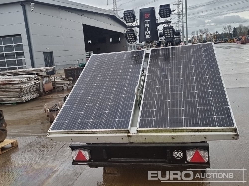 2022 Trime X-Solar Single Axle Solar Powered LED Lighting Tower - מגדל תאורה: תמונה 4 2022 Trime X-Solar Single Axle Solar Powered LED Lighting Tower - מגדל תאורה: תמונה 4