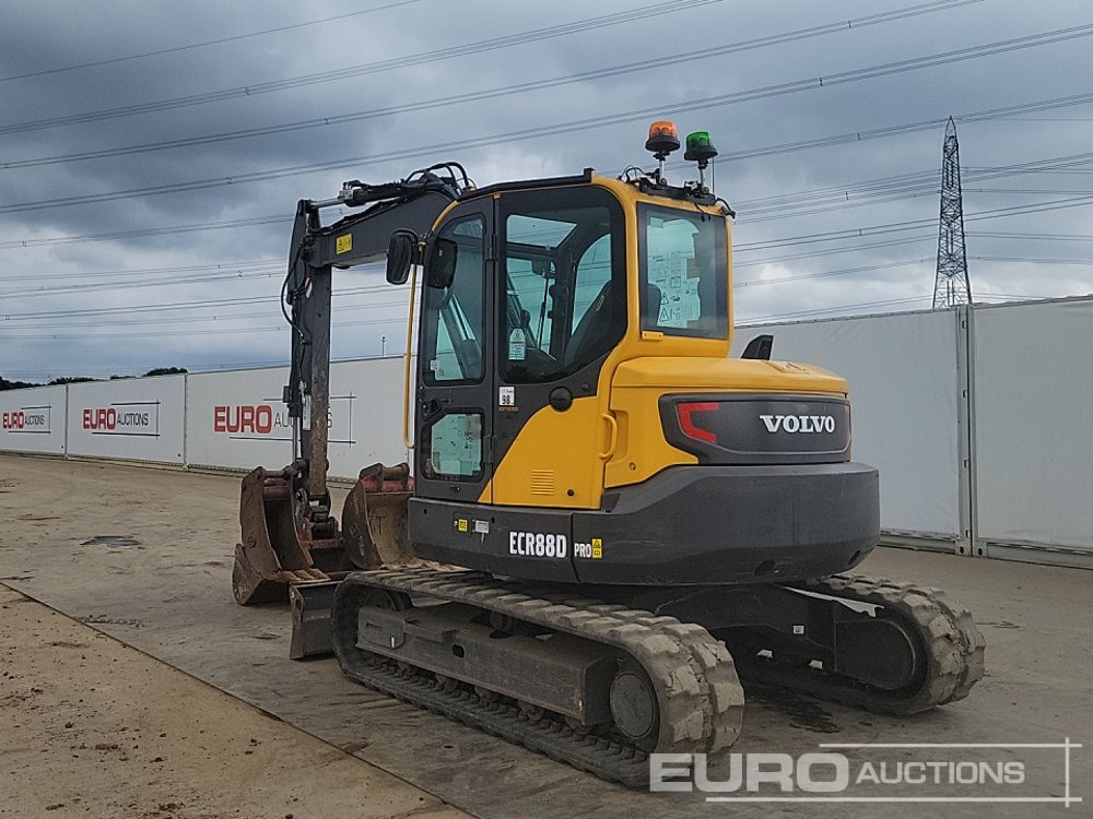 2022 Volvo ECR88D - מיני מחפר: תמונה 3 2022 Volvo ECR88D - מיני מחפר: תמונה 3