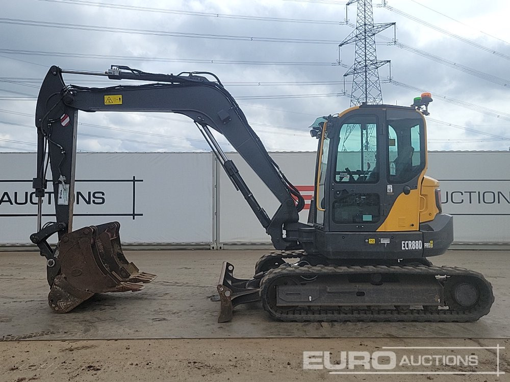 2022 Volvo ECR88D - מיני מחפר: תמונה 2 2022 Volvo ECR88D - מיני מחפר: תמונה 2