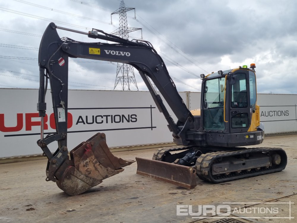 2022 Volvo ECR88D - מיני מחפר: תמונה 1 2022 Volvo ECR88D - מיני מחפר: תמונה 1