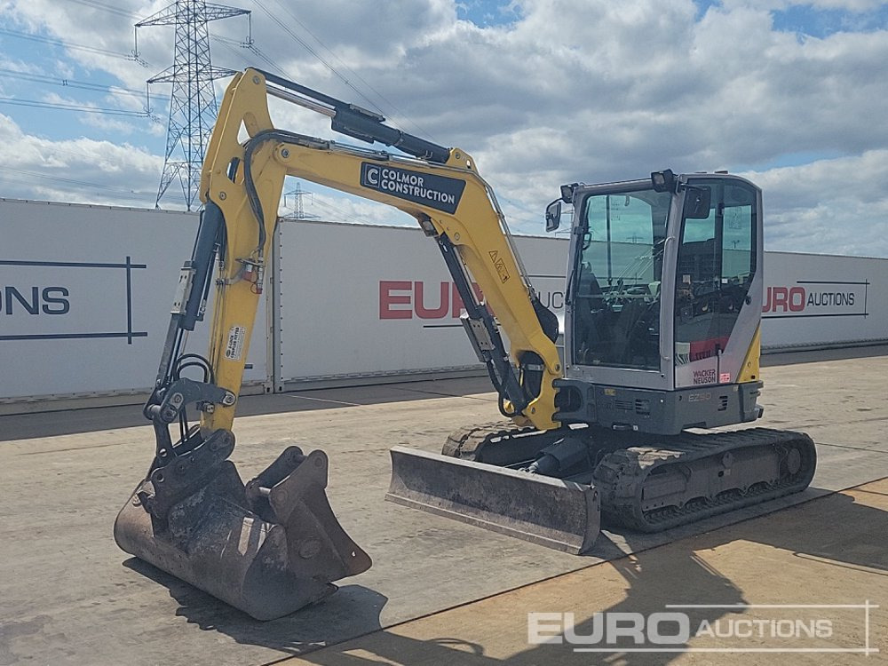 2022 Wacker Neuson EZ50 - מיני מחפר: תמונה 1 2022 Wacker Neuson EZ50 - מיני מחפר: תמונה 1