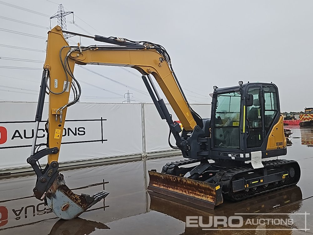 2022 XCMG XE80E - מיני מחפר: תמונה 1 2022 XCMG XE80E - מיני מחפר: תמונה 1