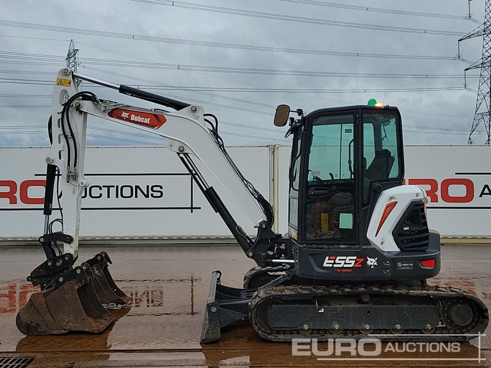 2023 Bobcat E55z - מיני מחפר: תמונה 2 2023 Bobcat E55z - מיני מחפר: תמונה 2