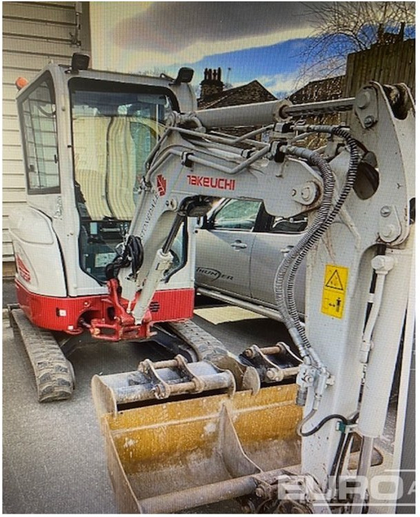 2023 Takeuchi TB325R - מיני מחפר: תמונה 1 2023 Takeuchi TB325R - מיני מחפר: תמונה 1