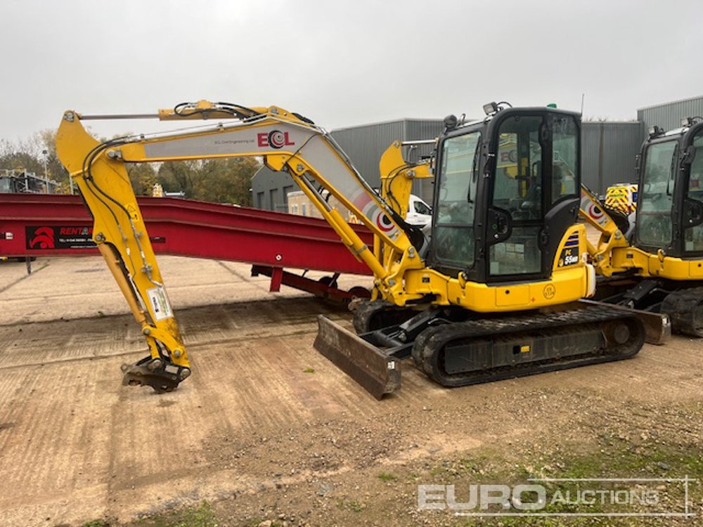 2024 Komatsu PC55MR-5E0 - מיני מחפר: תמונה 1 2024 Komatsu PC55MR-5E0 - מיני מחפר: תמונה 1