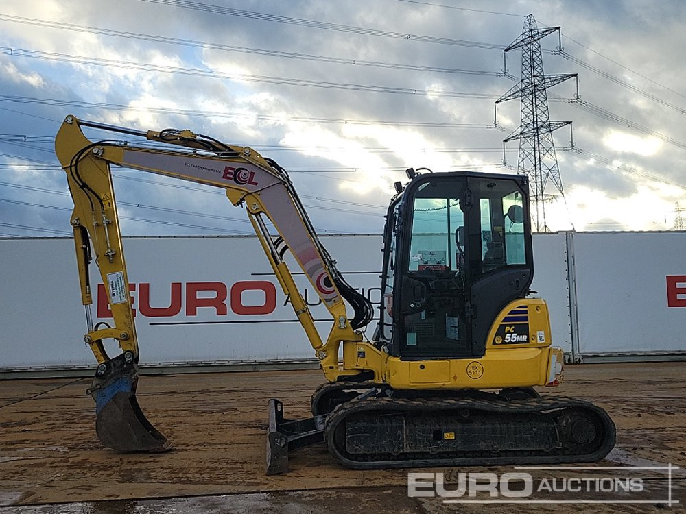 2024 Komatsu PC55MR-5E0 - מיני מחפר: תמונה 3 2024 Komatsu PC55MR-5E0 - מיני מחפר: תמונה 3