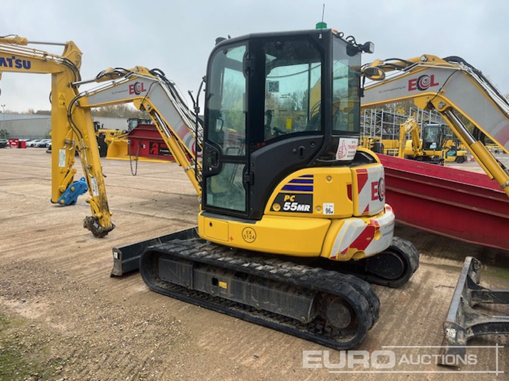 2024 Komatsu PC55MR-5E0 - מיני מחפר: תמונה 4 2024 Komatsu PC55MR-5E0 - מיני מחפר: תמונה 4