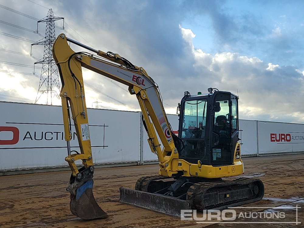 2024 Komatsu PC55MR-5E0 - מיני מחפר: תמונה 1 2024 Komatsu PC55MR-5E0 - מיני מחפר: תמונה 1