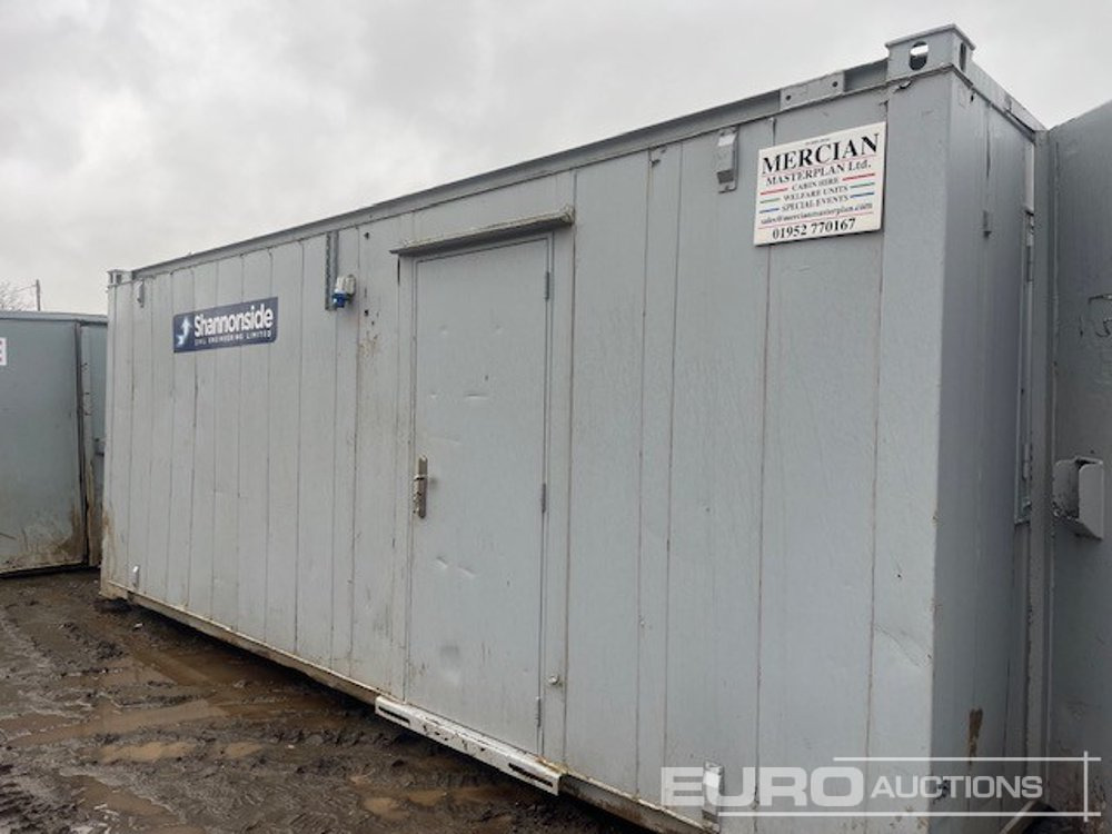 20ft 50/50 Office / Store (Selling offsite - Rodington, Shropshire) (Cannot Be Reconsigned) - מכולת משלוח: תמונה 1 20ft 50/50 Office / Store (Selling offsite - Rodington, Shropshire) (Cannot Be Reconsigned) - מכולת משלוח: תמונה 1