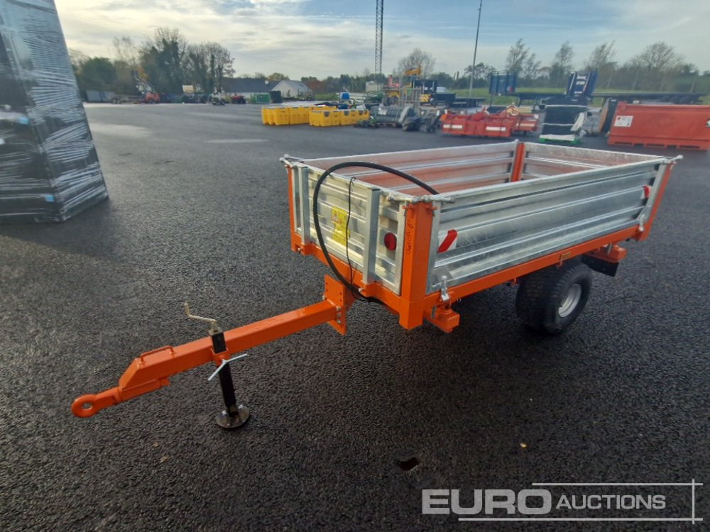 3 x Way Tipping Trailer to suit Compact Tractor - קרון נגרר לצמחים: תמונה 1 3 x Way Tipping Trailer to suit Compact Tractor - קרון נגרר לצמחים: תמונה 1