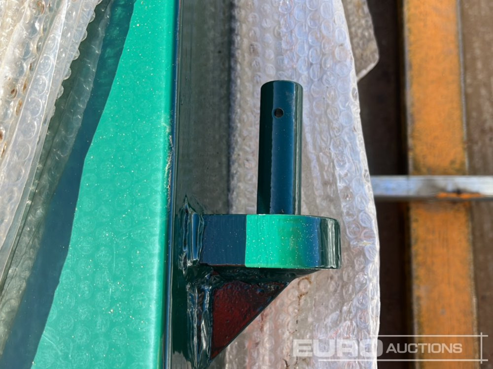 ציוד בנייה 3m x 2.3m Heavy Duty Galvanized Powder Coated Gate (2 of), 100mm x 100mm Post (2 of), Assembly Kit (Green): תמונה 21