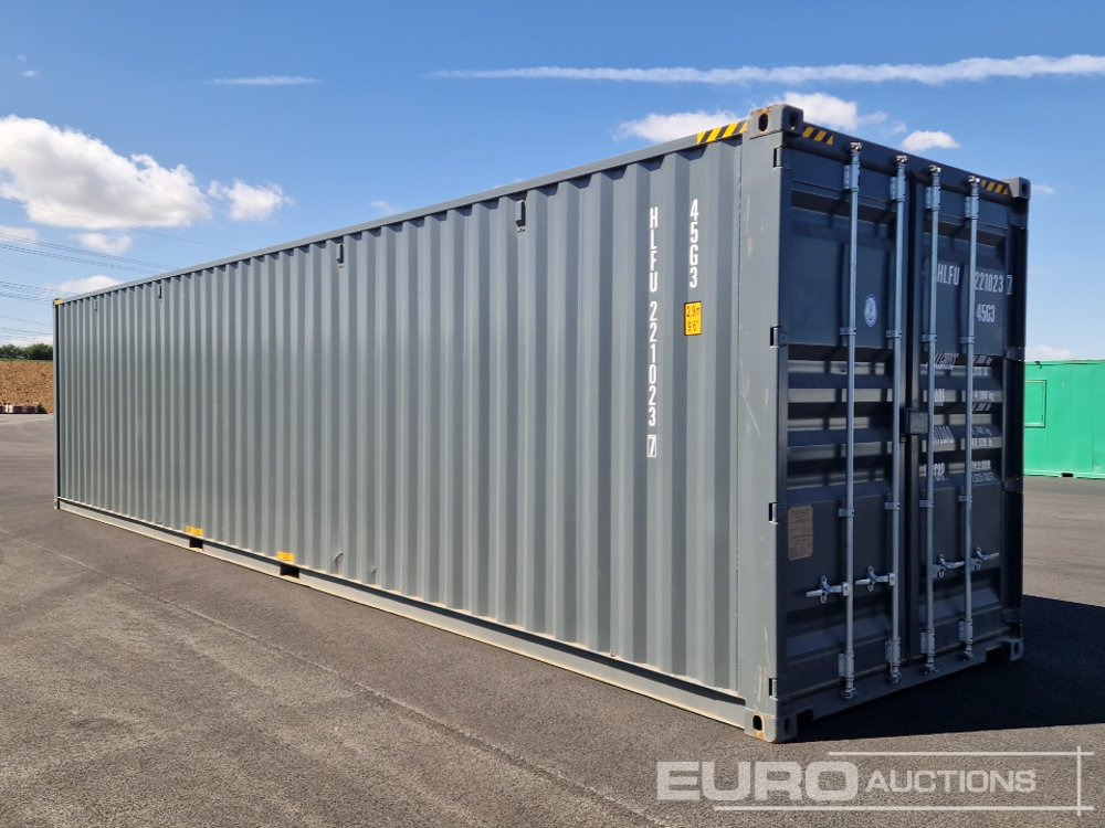 מכולת משלוח 40ft HC Container, 4 Side Doors, 1 End Door (Cannot Be Reconsigned): תמונה 7