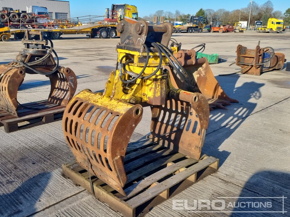 Atlas Copco Hydraulic Rotating Selector Grab 50mm Pin to suit 6-8 Ton Excavator - צרופה עבור מחפר: תמונה 1 Atlas Copco Hydraulic Rotating Selector Grab 50mm Pin to suit 6-8 Ton Excavator - צרופה עבור מחפר: תמונה 1