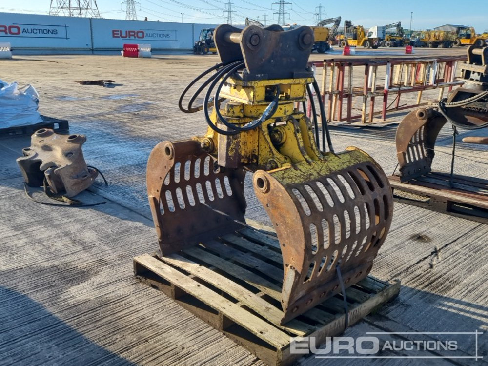 Atlas Copco Hydraulic Rotating Selector Grab 50mm Pin to suit 6-8 Ton Excavator - צרופה עבור מחפר: תמונה 3 Atlas Copco Hydraulic Rotating Selector Grab 50mm Pin to suit 6-8 Ton Excavator - צרופה עבור מחפר: תמונה 3