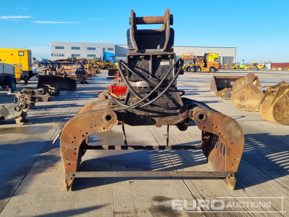 Atlas Copco Hydraulic Rotating Selector Grab 80mm Pin to suit 20 Ton Excavator - צרופה עבור מחפר: תמונה 2 Atlas Copco Hydraulic Rotating Selector Grab 80mm Pin to suit 20 Ton Excavator - צרופה עבור מחפר: תמונה 2